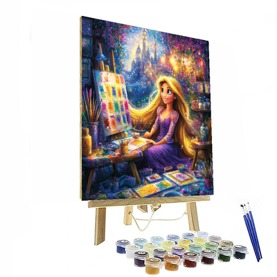 Rapunzel's Art Studio - Disney Inspired Numbered Painting Kits