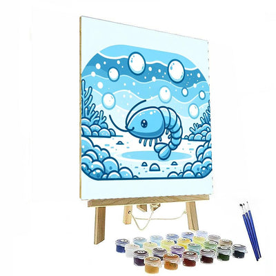 Shy Shrimp Painting By Numbers Kit