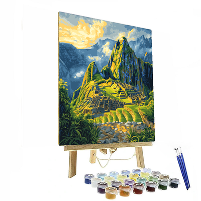 Machu Picchu - Peru Numbered Painting Kits