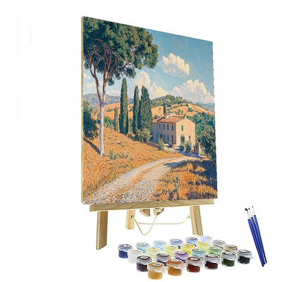 Giorgio Morandi Inspired Sundrenched Tuscany  Paint By Color