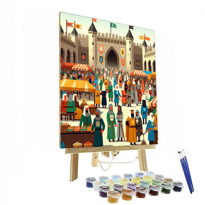 Charming Castle Life Paint By Numbers