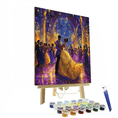 Tiana's Royal Celebration - Disney Inspired Paint By Color