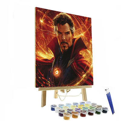 Benedict Cumberbatch: Embracing The Sorcery Of Doctor Strange Paint By Number