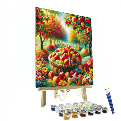 Sunny Orchard Harvest Paint By Numbers