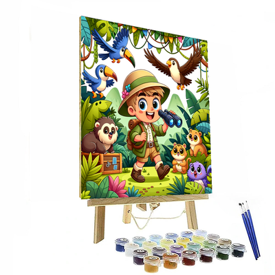 Mystery Jungle Expedition Paint By Numbers Kits