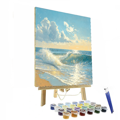 Homer Inspired Glimmering Ocean  Paint By Number