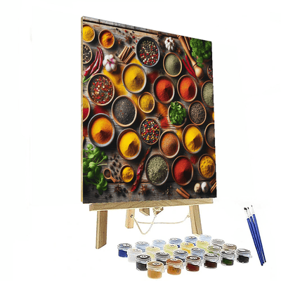 Culinary Delight Paint By Numbers