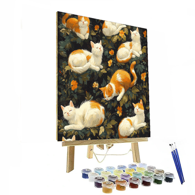 Henriette Ronner-Knip Inspired Fabled Felines  Paint By Numbers Kits