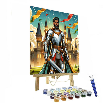 Knight's Brave Quest Paint By Numbers