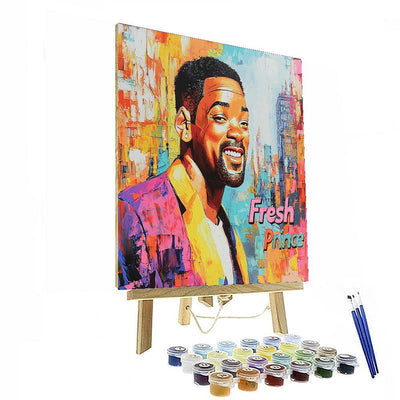 Will Smith: The Legendary Fresh Prince Of Blockbusters Paint By Color