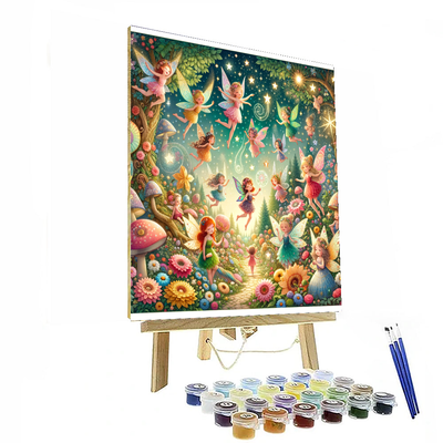 Whimsical Fairyland Painting Number Kit