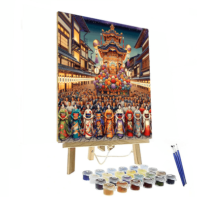 Gion Matsuri - Kyoto, Japan Paint By Color