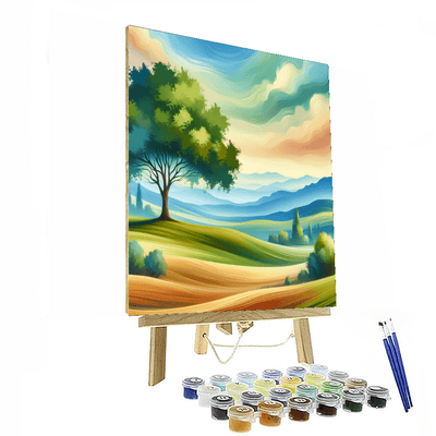 Tree Of Serenity Paint By Color