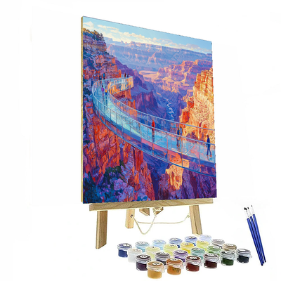 Grand Canyon Skywalk DIY Paint By Numbers