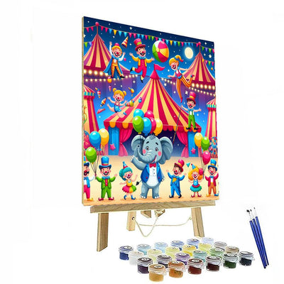 Circus Of Fun DIY Paint By Numbers