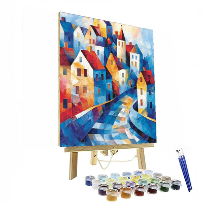 Pablo Picasso Inspired Cubist Cityscape Adventure  Numbered Painting Kits