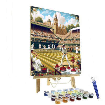 Wimbledon Tennis Championships - London Painting By Numbers Kit