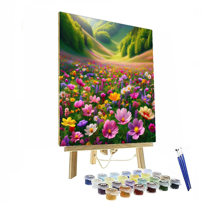 Spring Meadow Symphony Number Painting