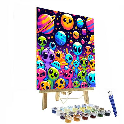 Wonders Of Space Paint By Numbers Kits