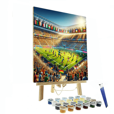 Rugby World Cup Sevens Painting By Numbers Kit