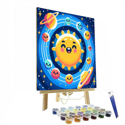 Galactic Galaxy Adventures Paint By Number