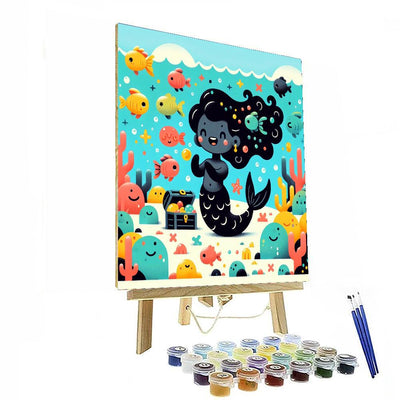 Under The Sea Magic DIY Paint By Numbers