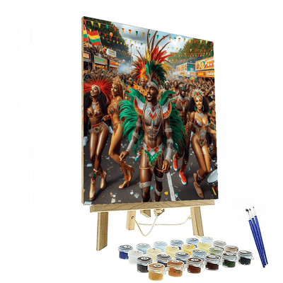 Notting Hill Carnival - England Painting By Numbers Kit