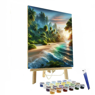 Secluded Island Escape Paint By Numbers Kits