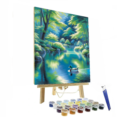 Duck's Pond Harmony Paint By Number