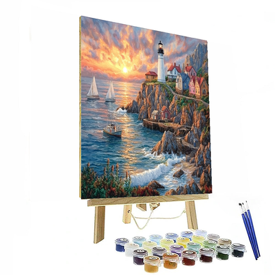 Peggy's Cove - Nova Scotia Numbered Painting Kits