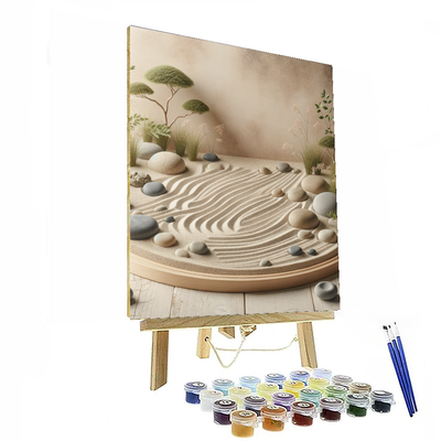 Calm Zen Garden Paint By Number