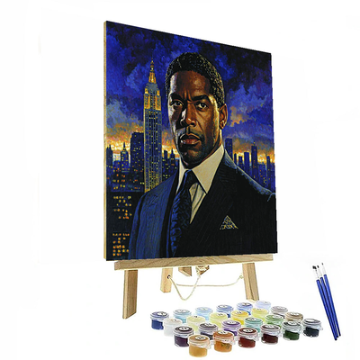 Denzel Washington: The Majestic Storyteller Paint By Number