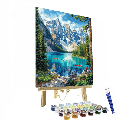 The Banff National Park Numbered Painting Kits