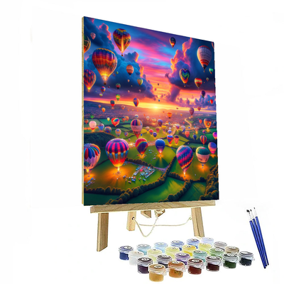 Bristol International Balloon Fiesta - Bristol Numbered Painting Kits