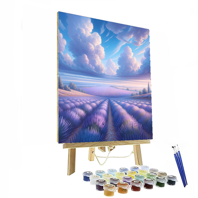 Lavender Field Tranquility Paint By Numbers Kits