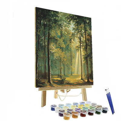 Thomas Gainsborough Inspired Nature's Tranquility  Numbered Painting Kits