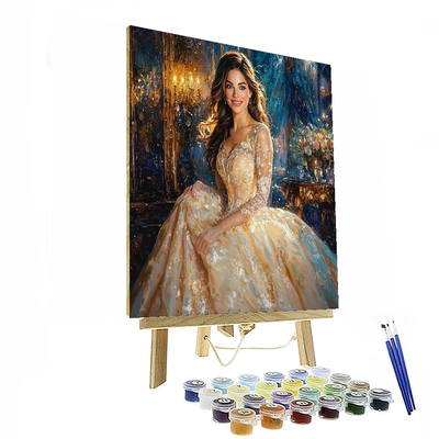 Anne Hathaway: Elegance In Enchanted Worlds Painting Number Kit