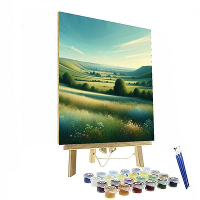 Serene Countryside View Paint By Numbers Art