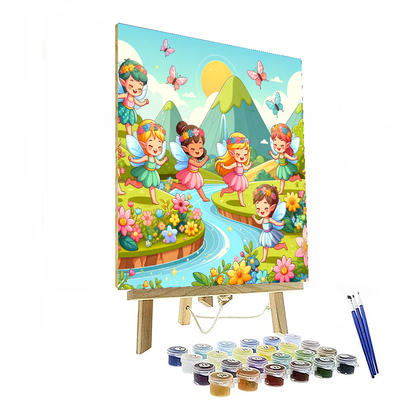 Whimsical Fairy Kingdom Paint By Numbers Kits