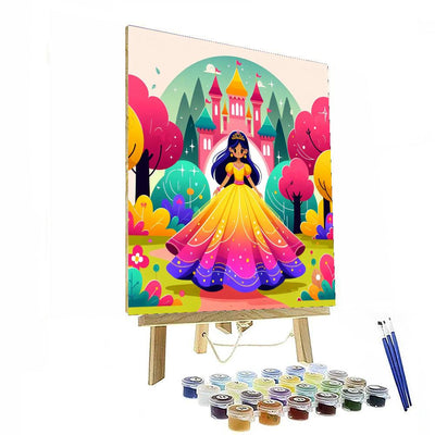 Princess In Fairyland Numbered Painting Kits