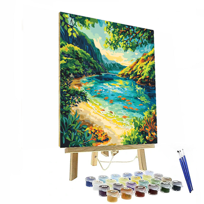 Hanauma Bay Nature Preserve Paint By Numbers Kits