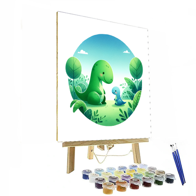 Dino Adventure Paint By Color