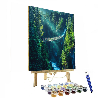 Capilano Suspension Bridge Park - Vancouver Numbered Painting Kits