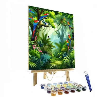 Tropical Jungle Adventure Numbered Painting Kits