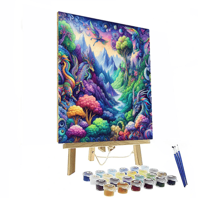 Fantasy Realm Odyssey Paint By Number