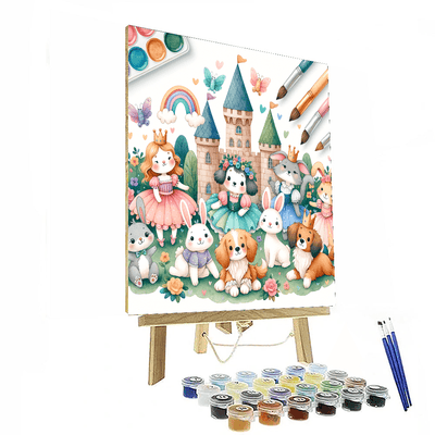 Magical Pet Kingdom Paint By Numbers Kits