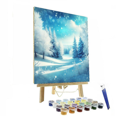 Winter Wonderland Escapade Numbered Painting Kits