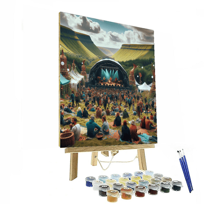 Green Man Festival - Wales Painting By Numbers Kit