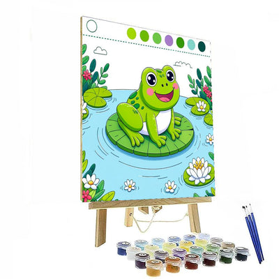 Whimsical Frog Numbered Painting Kits