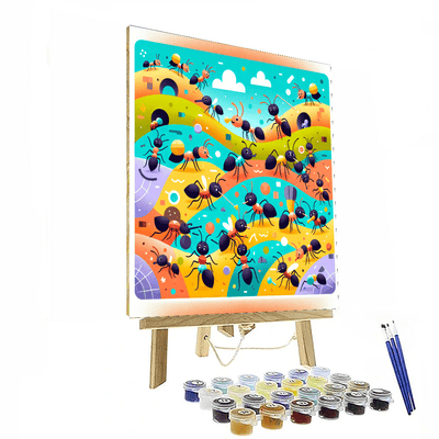 Adventurous Ant Colony Painting Number Kit